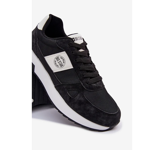 Pánské sportovní tenisky Big Star model 22039722 Černé - Big Star Shoes