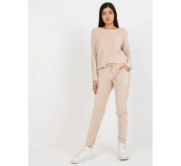 Dámská souprava RV KMPL model 17987389 světle béžová - FPrice Dámská souprava RV KMPL model 17987389 světle béžová - FPrice
