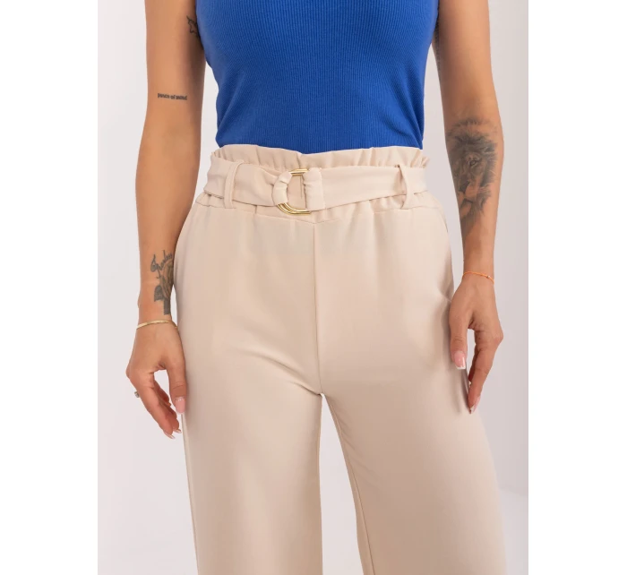 Spodnie WN SP model 21175315 jasny beżowy - FPrice