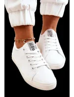 Dámské kožené tenisky Big Star - bílé Dámské kožené tenisky Big Star - bílé