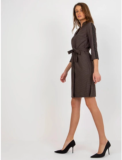 Dámské šaty LK SK  tmavě šedá  model 19344920 - FPrice