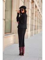 Sukně model 20857735 černá - Roco Fashion Sukně model 20857735 černá - Roco Fashion