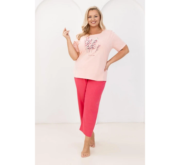 Pyžamo Regina 740 cr/r 2XL-3XL W26 dámské