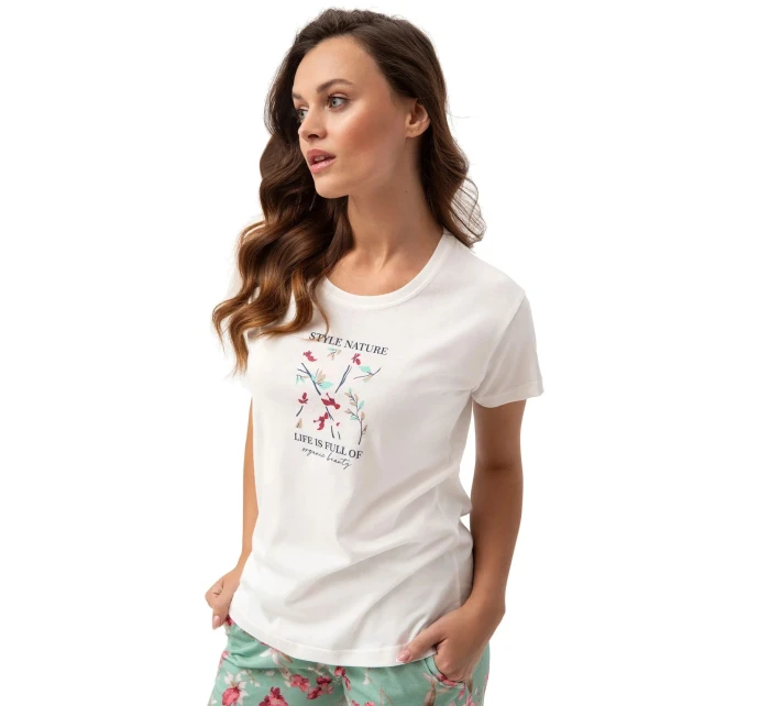 Dámské pyžamo 641 cream - Luna