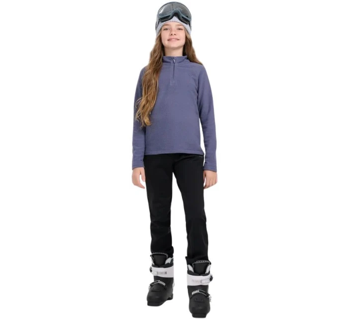 Dívčí fleecová mikina  tmavě modrá JWAW25UFLE 31S model 21727055 - 4F