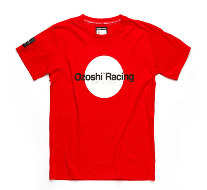 Ozoshi Yoshito pánské tričko M červená O20TSRACE005