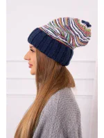 Dámská čepice Feba K330 navy blue Dámská čepice Feba K330 navy blue