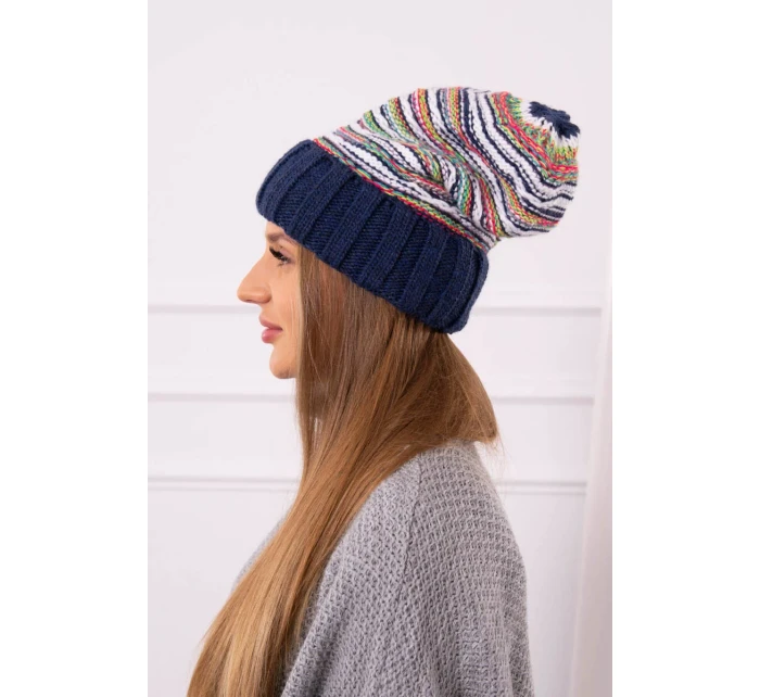 Dámská čepice Feba K330 navy blue Dámská čepice Feba K330 navy blue