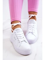 Tenisky na platformě Lee Cooper LCW-22-31-0884L Bílý