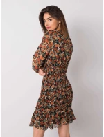 Šaty 328 SK 50024.52 černá a béžová