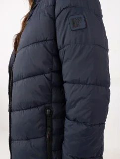 Kabát D51160XB44540A3 tmavě modrý