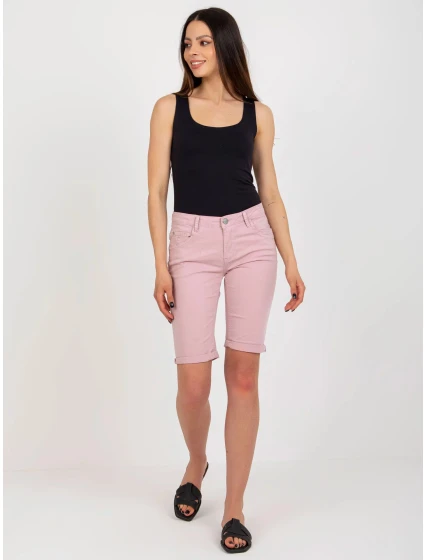 Dámské šortky D63990T61827ZD Světle růžová - Sublevel