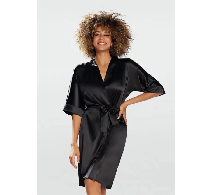 Dámský župan 100 Černá - DKaren