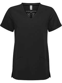 Onna NN 310 Dámský strečový kazak s výstřihem do V 39.N310 black