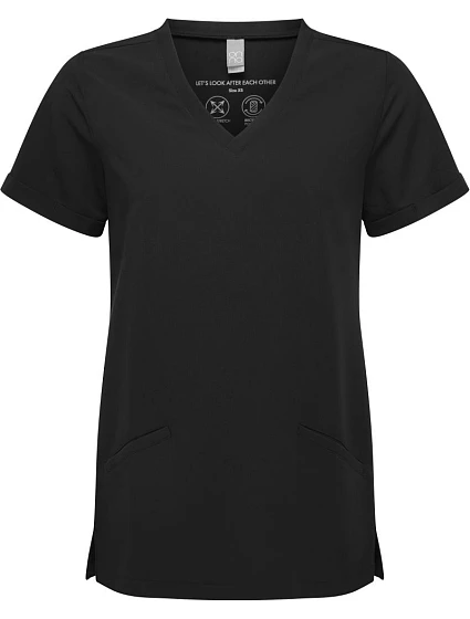Onna NN 310 Dámský strečový kazak s výstřihem do V 39.N310 black Onna NN 310 Dámský strečový kazak s výstřihem do V 39.N310 black