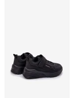 Dětské Lehké Sportovní Boty Na Platformě Černé model 21692401 - Boto