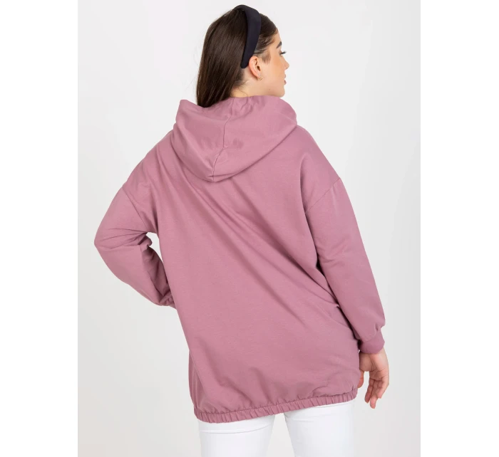 Mikina RV BL 8302.78 tmavě růžová