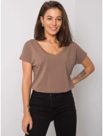 Tričko RV TS 4832.11P hnědé