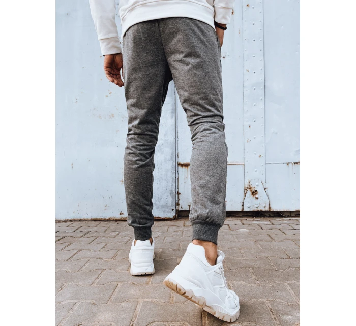 Pánské světle šedé teplákové kalhoty Dstreet model 21975788 - FashionStreet