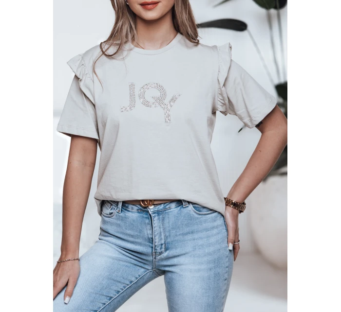 Dámské pistáciové tričko JOY FashionStreet RY2525