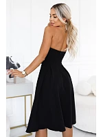sukienka midi bez z  czarna model 22550994 - numoco