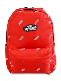 Vans New Skool Backpack 20L True Red Školní batoh pro mládež - VN0006280PZ1