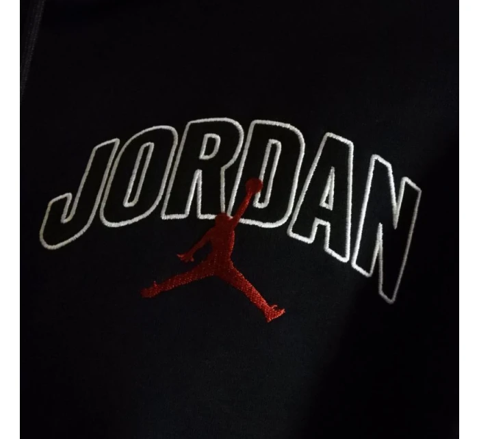 Air Jordan Brooklyn Fleece Full-Zip Hoodie Black - IB7908-010 pánské
