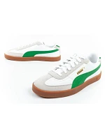 Puma pánské sportovní boty Club II Era tenisky kožené bílé šedozelené