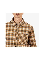 Pánská košile ROSSIGNOL RANCH PLAID SHIRT, šedá