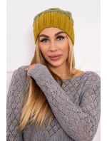 Paris fleecová čepice K213 kiwi+turquoise Paris fleecová čepice K213 kiwi+turquoise