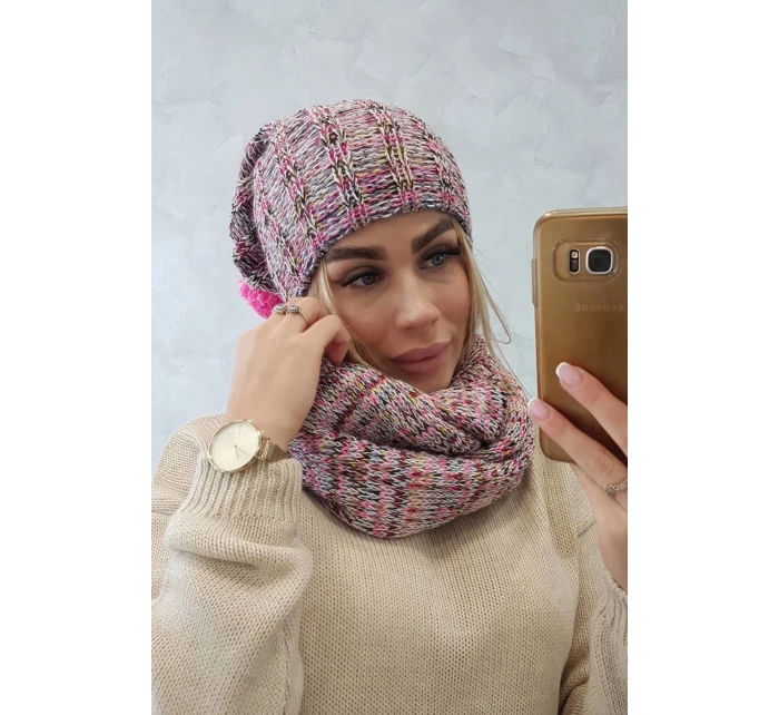 Dámská fleecová souprava 4 Seasons K263 růžová