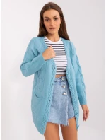 Sweter AT SW model 18884808 jasny niebieski - FPrice