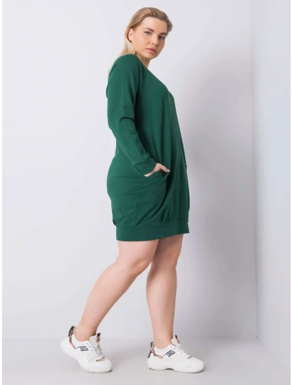 Šaty RV SK 6296.99 tmavě zelená