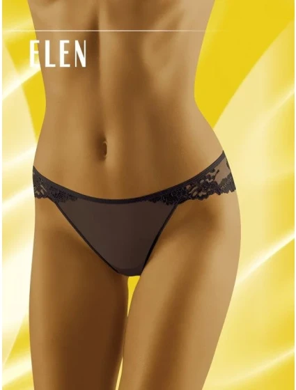 Dámské kalhotky Elen Black - Wol-Bar Dámské kalhotky Elen Black - Wol-Bar