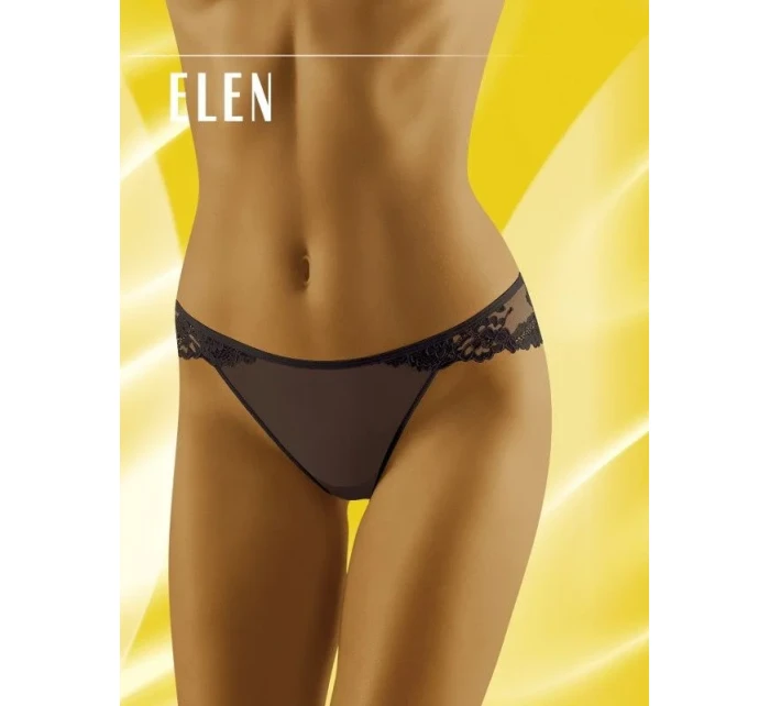 Dámské kalhotky Elen Black - Wol-Bar Dámské kalhotky Elen Black - Wol-Bar