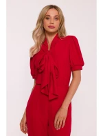 Dámská kombinéza S421 červená - Stylove Dámská kombinéza S421 červená - Stylove