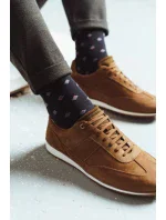 Ponožky k obleku - se vzorem 056