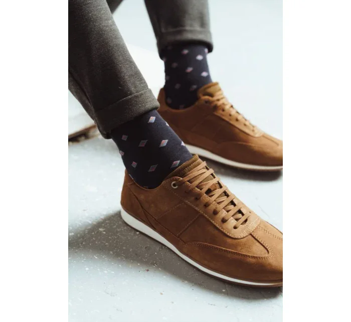 Ponožky k obleku - se vzorem 056