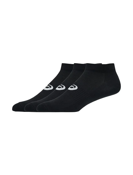 Ponožky Asics Ankle Socks, 3 páry, černé, 3033C296 001 Ponožky Asics Ankle Socks, 3 páry, černé, 3033C296 001