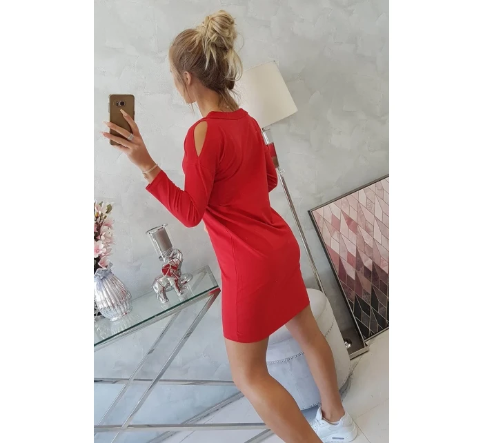 Šaty s potiskem Dream červené Šaty s potiskem Dream červené