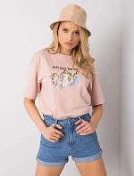 Tričko DS TS 1114.10P světle růžová