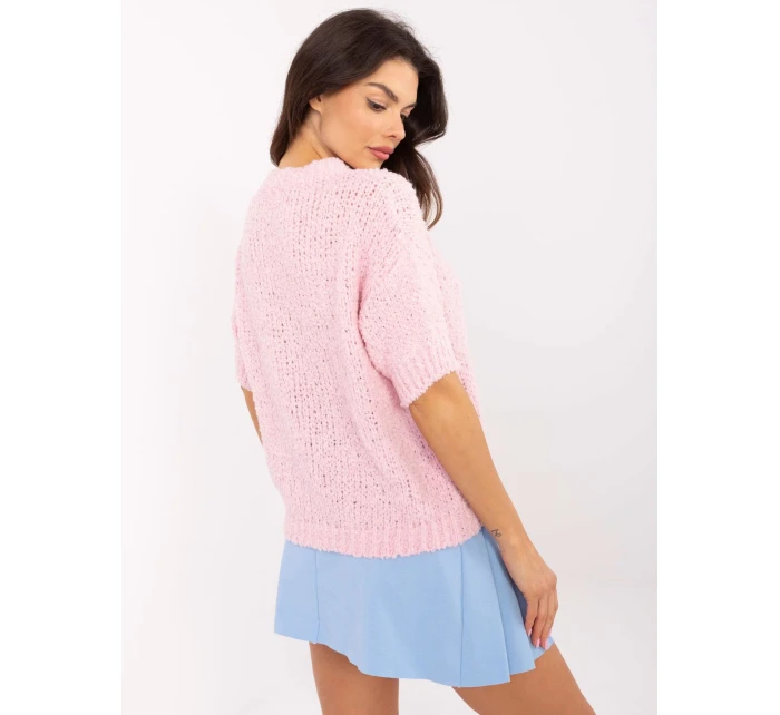 Jumper MI SW 2701.23 světle růžový Jumper MI SW 2701.23 světle růžový