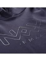 Pánská mikina nax NAX AZER mood indigo