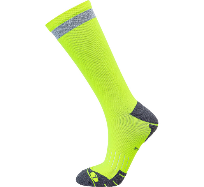 Vysoké reflexní ponožky Endurance Torent Reflective Mid Length Running Socks