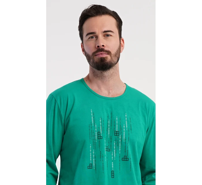 Pánské pyžamo dlouhé model 21943589 - Vienetta MAN