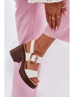 Sandály na podpatku  model 213008 Step in style