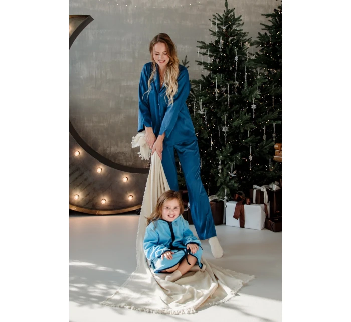 De Lafense 883 Cordelia pyžamo dlouhé/r M-2XL rozepínací