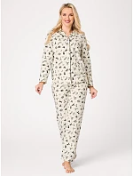 Pyžamo Key LNS 921 B26, dlouhé rukávy, velikosti XS–XL, zapínací