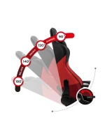 Herní židle Force model 21325954 Red Mesh - Huzaro