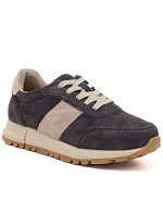 Skórzane półbuty damskie sneakersy brązowe Potocki 40354 dámské Skórzane półbuty damskie sneakersy brązowe Potocki 40354 dámské